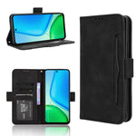 Custodia per telefono in pelle con slot per schede di consistenza al polpaccio, For vivo X200 Ultra 5G, For vivo V50 Lite 5G / 4G, For vivo Y39 5G / Y300i, For vivo Y29 4G / T4x 5G