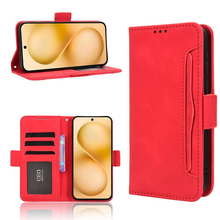 Custodia per telefono in pelle con slot per schede di consistenza al polpaccio, For vivo V60 5G, For vivo X200 FE / S30 Pro mini, For vivo X200s 5G, For vivo T4 5G / iQOO Z10 5G Global