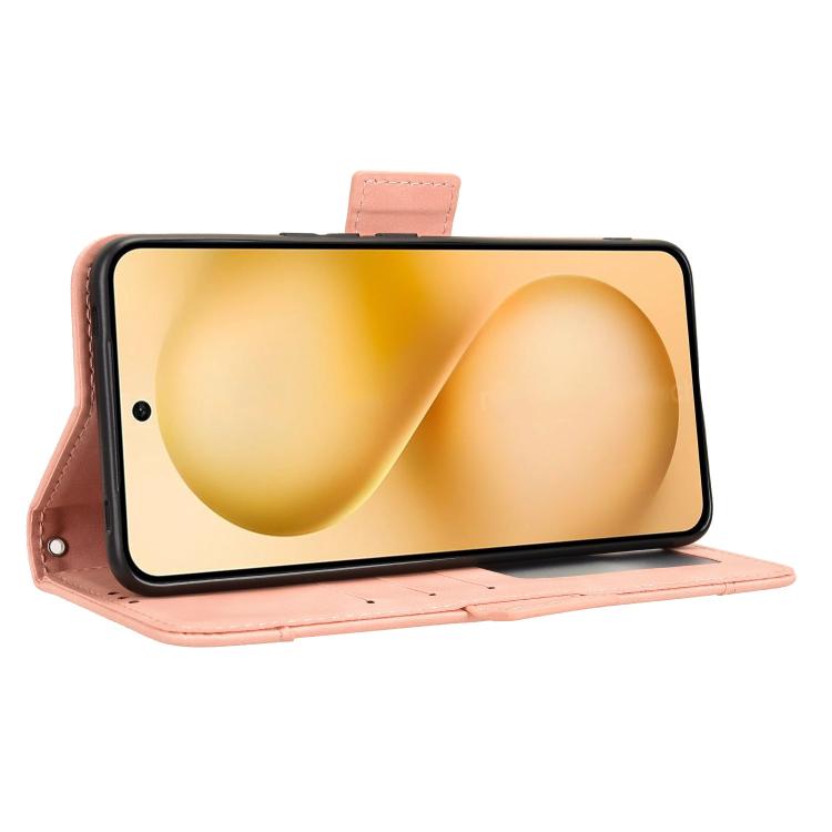 Custodia per telefono in pelle con slot per schede di consistenza al polpaccio, For vivo V60 5G, For vivo X200 FE / S30 Pro mini, For vivo X200s 5G, For vivo T4 5G / iQOO Z10 5G Global