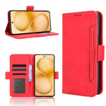 Custodia per telefono in pelle con slot per schede di consistenza al polpaccio, For vivo V60 5G, For vivo X200 FE / S30 Pro mini, For vivo X200s 5G, For vivo T4 5G / iQOO Z10 5G Global