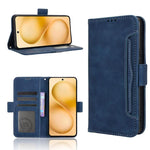 Custodia per telefono in pelle con slot per schede di consistenza al polpaccio, For vivo V60 5G, For vivo X200 FE / S30 Pro mini, For vivo X200s 5G, For vivo T4 5G / iQOO Z10 5G Global