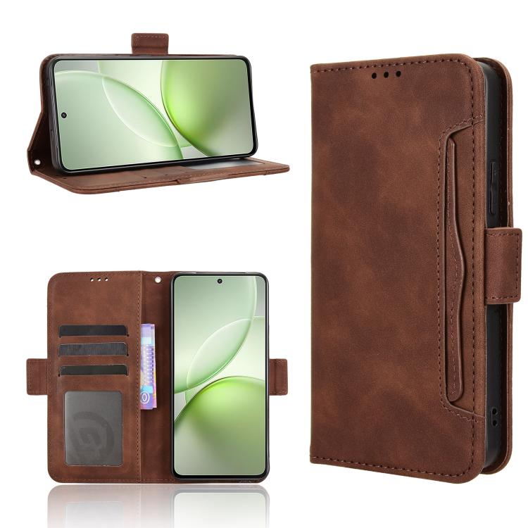Custodia per telefono in pelle con slot per schede di consistenza al polpaccio, For vivo X300, For vivo V60 Lite 4G / 5G, For vivo Y31 5G 2025, For vivo Y400 4G / 5G / iQOO Z10 Lite 4G