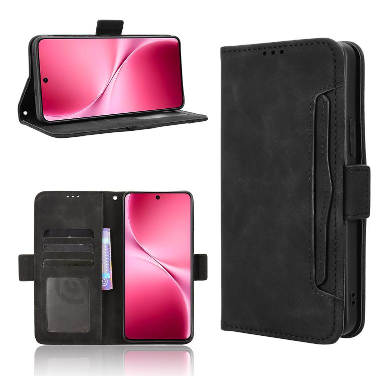 Custodia per telefono in pelle con slot per schede di consistenza al polpaccio, For vivo X300, For vivo V60 Lite 4G / 5G, For vivo Y31 5G 2025, For vivo Y400 4G / 5G / iQOO Z10 Lite 4G