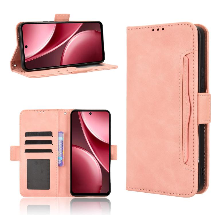 Custodia per telefono in pelle con slot per schede di consistenza al polpaccio, For vivo X300, For vivo V60 Lite 4G / 5G, For vivo Y31 5G 2025, For vivo Y400 4G / 5G / iQOO Z10 Lite 4G