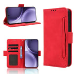 Custodia per telefono in pelle con slot per schede di consistenza al polpaccio, For vivo X300 Ultra, For vivo Y500 Pro 5G, For vivo iQOO 15 5G, For vivo X300 Pro