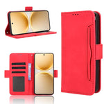 Custodia per telefono in pelle con slot per schede di consistenza al polpaccio, For vivo X300 Ultra, For vivo Y500 Pro 5G, For vivo iQOO 15 5G, For vivo X300 Pro