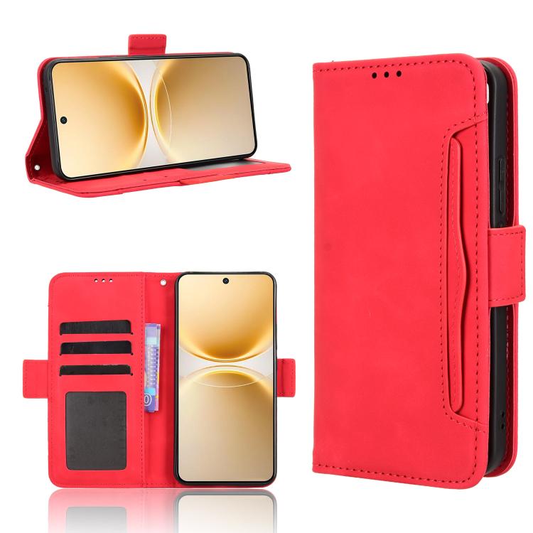 Custodia per telefono in pelle con slot per schede di consistenza al polpaccio, For vivo X300 Ultra, For vivo Y500 Pro 5G, For vivo iQOO 15 5G, For vivo X300 Pro