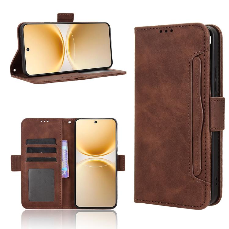 Custodia per telefono in pelle con slot per schede di consistenza al polpaccio, For vivo X300 Ultra, For vivo Y500 Pro 5G, For vivo iQOO 15 5G, For vivo X300 Pro