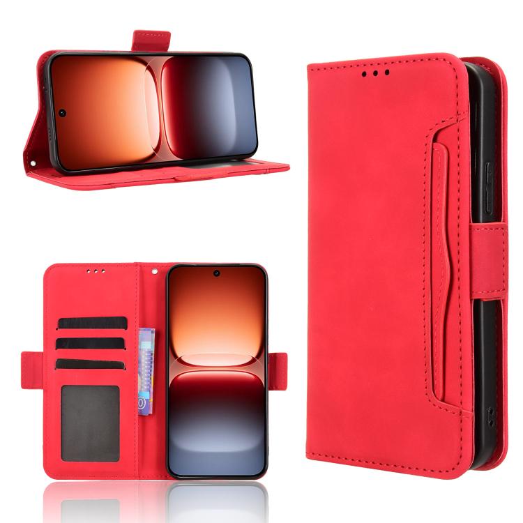 Custodia per telefono in pelle con slot per schede di consistenza al polpaccio, For vivo X300 Ultra, For vivo Y500 Pro 5G, For vivo iQOO 15 5G, For vivo X300 Pro
