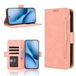 Custodia per telefono in pelle con slot per schede di consistenza al polpaccio, For vivo V70 FE 5G, For vivo V70 5G / V70 Elite 5G, For vivo iQOO Z11 Turbo 5G / 15R 5G, For vivo Y31d 4G / Y500i 5G