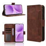 Custodia per telefono in pelle con slot per schede di consistenza al polpaccio, For vivo V70 FE 5G, For vivo V70 5G / V70 Elite 5G, For vivo iQOO Z11 Turbo 5G / 15R 5G, For vivo Y31d 4G / Y500i 5G