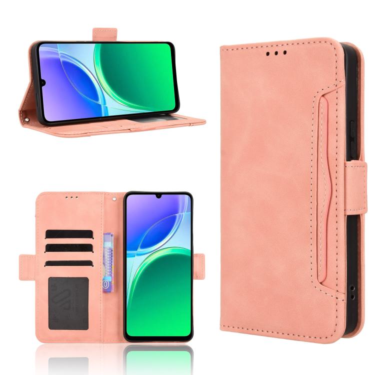 Custodia per telefono in pelle con slot per schede di consistenza al polpaccio, For vivo S50 Pro mini / X300 FE 5G Russia, For vivo Y600 Pro 5G, For vivo T5 Pro 5G / iQOO Z11 5G, For vivo Y21 5G / Y05 4G
