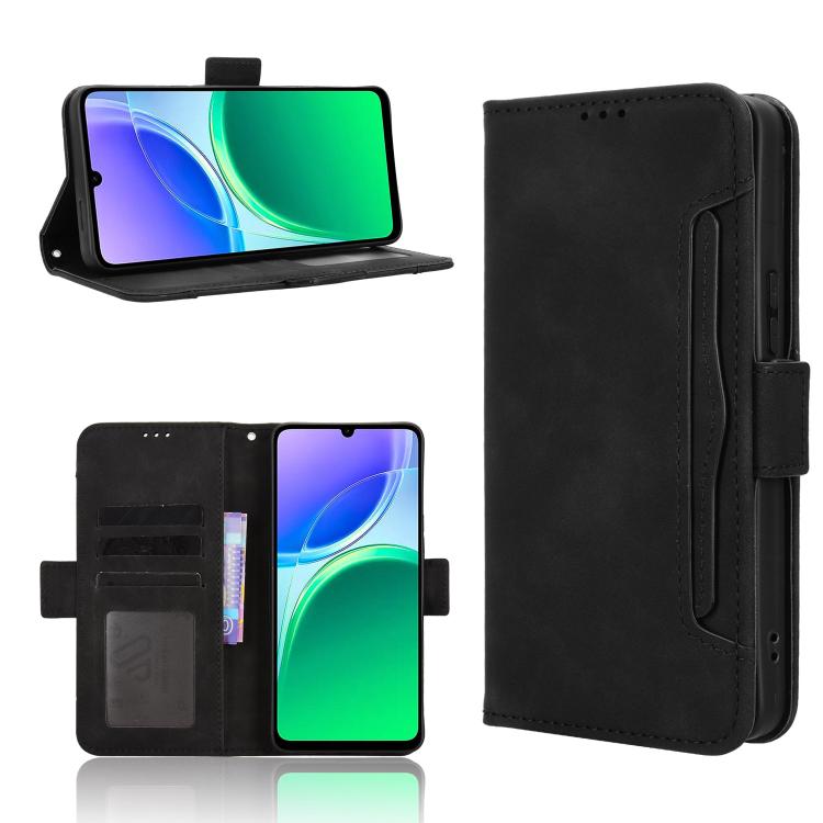 Custodia per telefono in pelle con slot per schede di consistenza al polpaccio, For vivo S50 Pro mini / X300 FE 5G Russia, For vivo Y600 Pro 5G, For vivo T5 Pro 5G / iQOO Z11 5G, For vivo Y21 5G / Y05 4G