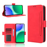 Custodia per telefono in pelle con slot per schede di consistenza al polpaccio, For vivo S50 Pro mini / X300 FE 5G Russia, For vivo Y600 Pro 5G, For vivo T5 Pro 5G / iQOO Z11 5G, For vivo Y21 5G / Y05 4G