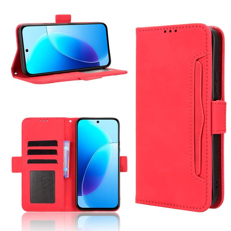 Custodia per telefono in pelle con slot per schede di consistenza al polpaccio, For vivo V70 FE 5G, For vivo V70 5G / V70 Elite 5G, For vivo iQOO Z11 Turbo 5G / 15R 5G, For vivo Y31d 4G / Y500i 5G