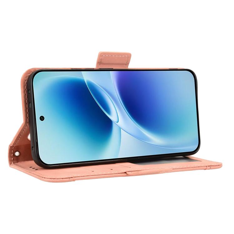 Custodia per telefono in pelle con slot per schede di consistenza al polpaccio, For vivo S50 Pro mini / X300 FE 5G Russia, For vivo Y600 Pro 5G, For vivo T5 Pro 5G / iQOO Z11 5G, For vivo Y21 5G / Y05 4G