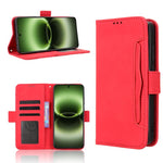 Custodia per telefono in pelle con slot per schede di consistenza al polpaccio, For vivo X300 Ultra, For vivo Y500 Pro 5G, For vivo iQOO 15 5G, For vivo X300 Pro
