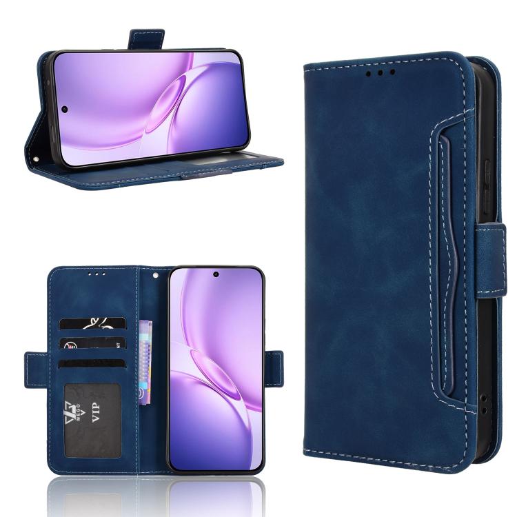 Custodia per telefono in pelle con slot per schede di consistenza al polpaccio, For vivo S50 Pro mini / X300 FE 5G Russia, For vivo Y600 Pro 5G, For vivo T5 Pro 5G / iQOO Z11 5G, For vivo Y21 5G / Y05 4G