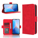 Custodia per telefono in pelle con slot per schede di consistenza al polpaccio, For Infinix Hot 30 5G X6832, For Infinix Smart 7 Plus, For Infinix Note 30 5G, For Infinix Smart 7 HD X6516