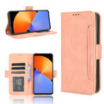 Custodia per telefono in pelle con slot per schede di consistenza al polpaccio, For Infinix Note 30i, For Infinix Note 30 Pro, For Infinix Note 30 4G, For Infinix Note 30 VIP