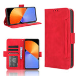 Custodia per telefono in pelle con slot per schede di consistenza al polpaccio, For Infinix Note 30i, For Infinix Note 30 Pro, For Infinix Note 30 4G, For Infinix Note 30 VIP