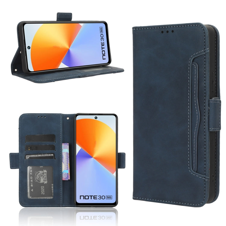 Custodia per telefono in pelle con slot per schede di consistenza al polpaccio, For Infinix Note 30i, For Infinix Note 30 Pro, For Infinix Note 30 4G, For Infinix Note 30 VIP