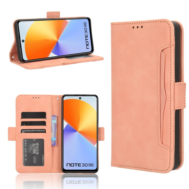 Custodia per telefono in pelle con slot per schede di consistenza al polpaccio, For Infinix Hot 30 5G X6832, For Infinix Smart 7 Plus, For Infinix Note 30 5G, For Infinix Smart 7 HD X6516