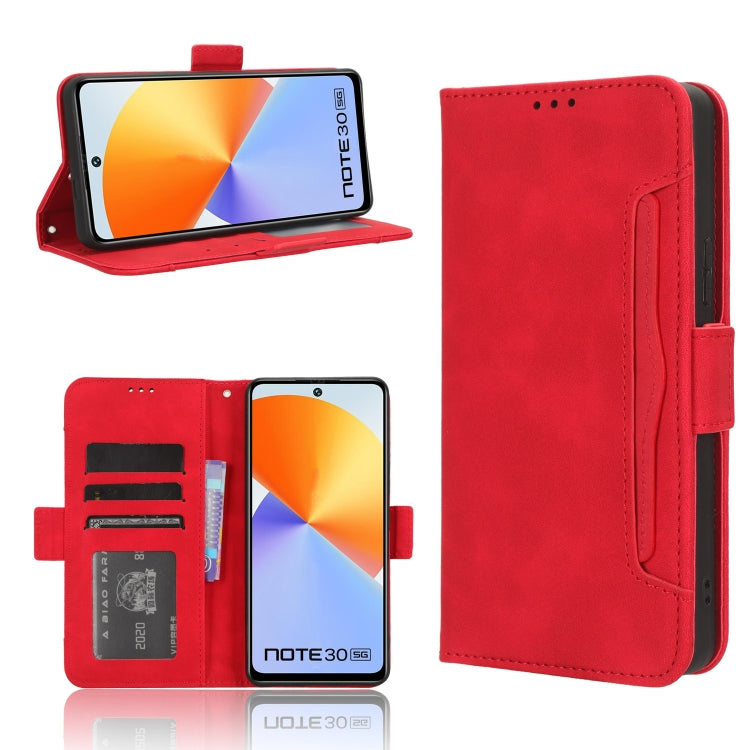Custodia per telefono in pelle con slot per schede di consistenza al polpaccio, For Infinix Hot 30 5G X6832, For Infinix Smart 7 Plus, For Infinix Note 30 5G, For Infinix Smart 7 HD X6516