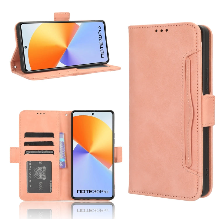 Custodia per telefono in pelle con slot per schede di consistenza al polpaccio, For Infinix Note 30i, For Infinix Note 30 Pro, For Infinix Note 30 4G, For Infinix Note 30 VIP