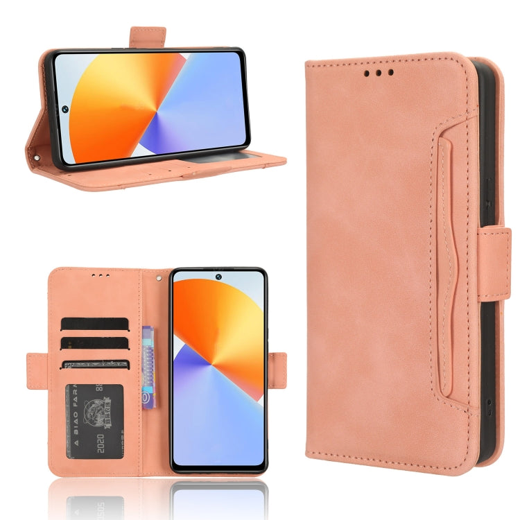 Custodia per telefono in pelle con slot per schede di consistenza al polpaccio, For Infinix Note 30i, For Infinix Note 30 Pro, For Infinix Note 30 4G, For Infinix Note 30 VIP
