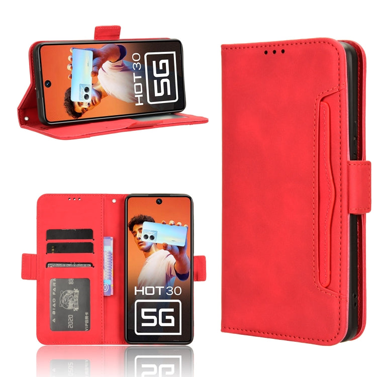 Custodia per telefono in pelle con slot per schede di consistenza al polpaccio, For Infinix Hot 30 5G X6832, For Infinix Smart 7 Plus, For Infinix Note 30 5G, For Infinix Smart 7 HD X6516