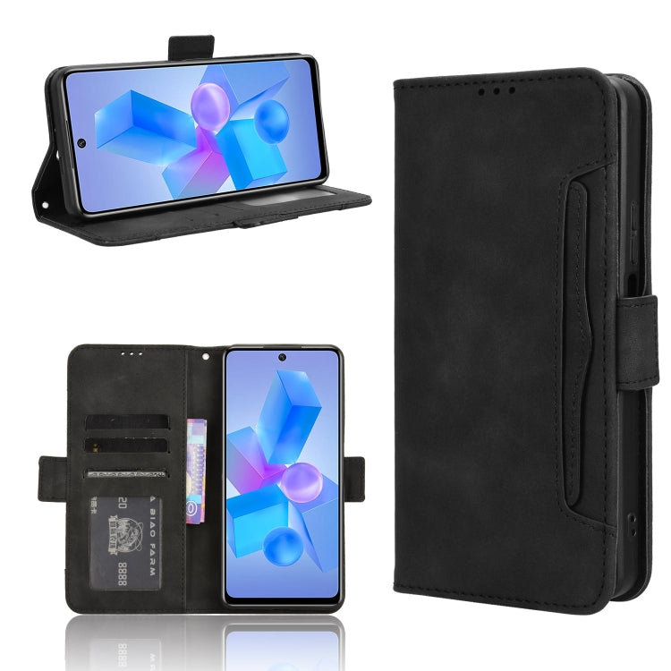 Custodia per telefono in pelle con slot per schede di consistenza al polpaccio, For Infinix Note 40 Pro 5G, For Infinix Note 40 4G, For Infinix Hot 40 4G, For Infinix Hot 40i 4G