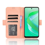 Custodia per telefono in pelle con slot per schede di consistenza al polpaccio, For Infinix Smart 8, For Infinix Zero 30 4G, For Infinix Zero 30 5G, For Infinix GT 10 Pro