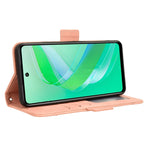 Custodia per telefono in pelle con slot per schede di consistenza al polpaccio, For Infinix Smart 8, For Infinix Zero 30 4G, For Infinix Zero 30 5G, For Infinix GT 10 Pro