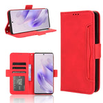 Custodia per telefono in pelle con slot per schede di consistenza al polpaccio, For Infinix Smart 8, For Infinix Zero 30 4G, For Infinix Zero 30 5G, For Infinix GT 10 Pro