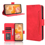 Custodia per telefono in pelle con slot per schede di consistenza al polpaccio, For Infinix Note 40 Pro 5G, For Infinix Note 40 4G, For Infinix Hot 40 4G, For Infinix Hot 40i 4G