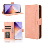 Custodia per telefono in pelle con slot per schede di consistenza al polpaccio, For Infinix Note 40 Pro 5G, For Infinix Note 40 4G, For Infinix Hot 40 4G, For Infinix Hot 40i 4G