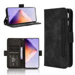 Custodia per telefono in pelle con slot per schede di consistenza al polpaccio, For Infinix Note 40 Pro 5G, For Infinix Note 40 4G, For Infinix Hot 40 4G, For Infinix Hot 40i 4G