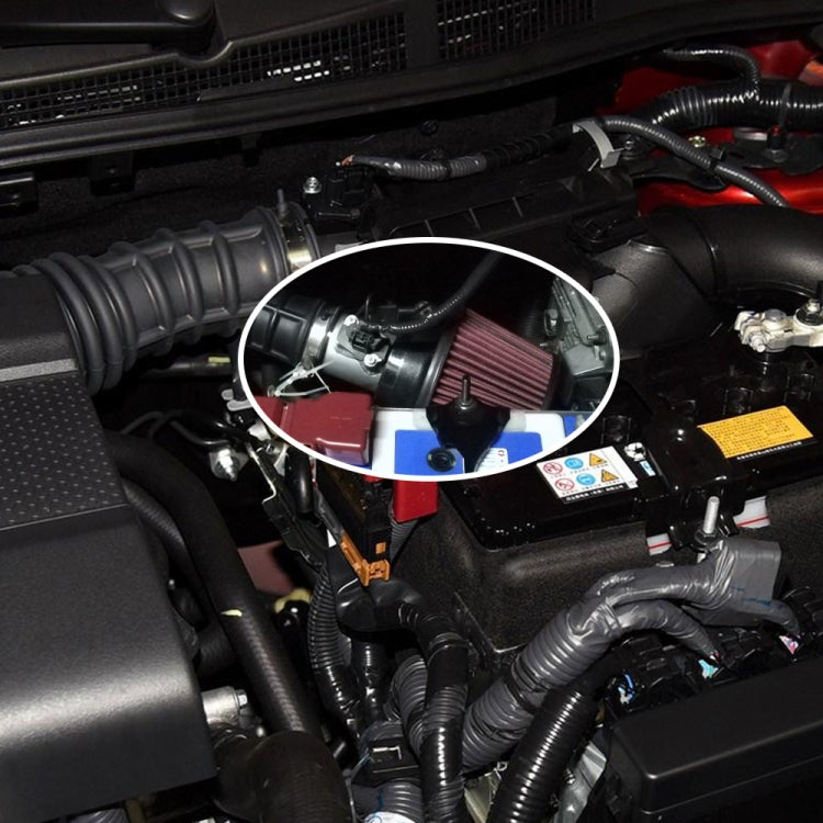 XH-UN605 Base del sensore di aspirazione della flangia del misuratore di flusso d'aria del motore modificato per auto per Honda / Ford / Nissan, 63mm, 70mm, 76mm