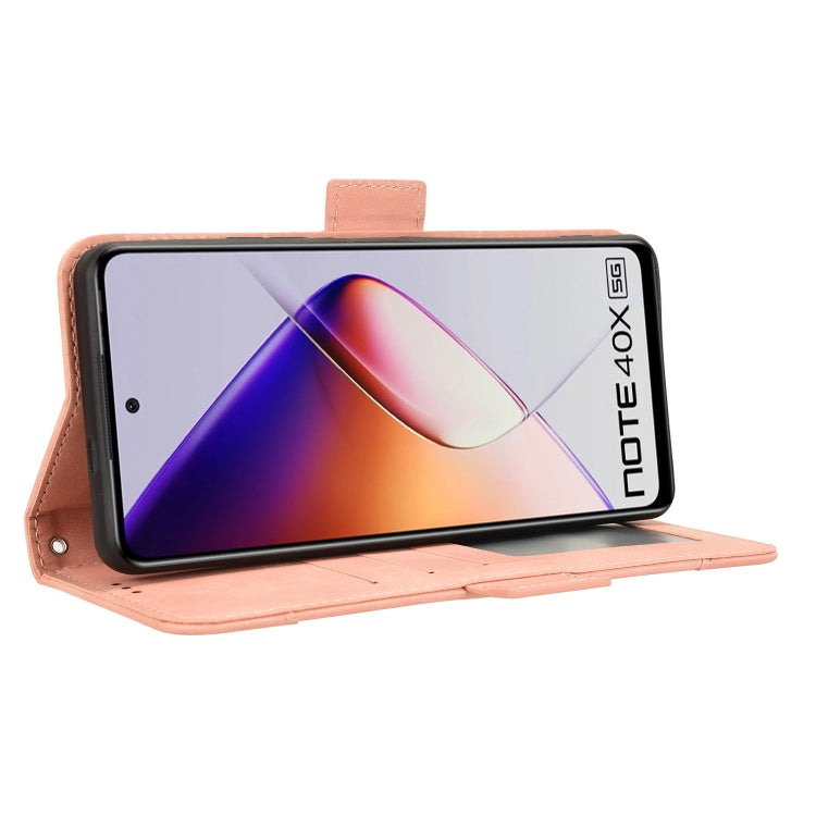 Custodia per telefono in pelle con slot per schede di consistenza al polpaccio, For Infinix Note 40X 5G, For Infinix Note 40 5G, For Infinix GT 20 Pro 5G, For Infinix Note 40 Pro 4G