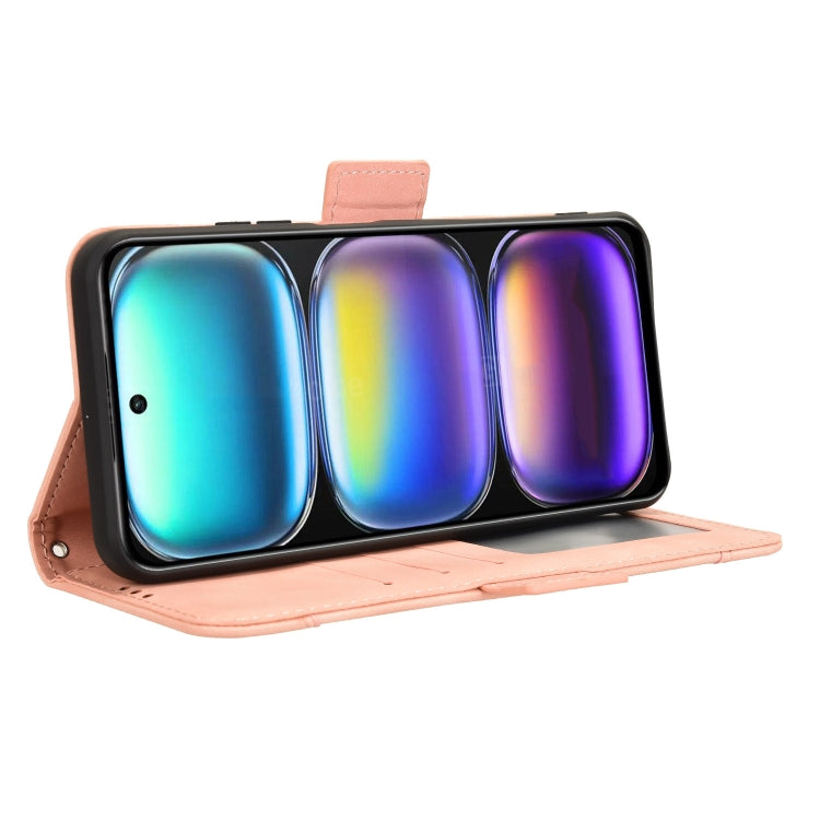 Custodia per telefono in pelle con slot per schede di consistenza al polpaccio, For Infinix Hot 50 4G, For Infinix Hot 50 5G, For Infinix Zero 40 5G, For Infinix Zero 40 4G