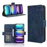 Custodia per telefono in pelle con slot per schede di consistenza al polpaccio, For Infinix Hot 50 4G, For Infinix Hot 50 5G, For Infinix Zero 40 5G, For Infinix Zero 40 4G