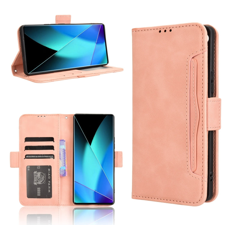 Custodia per telefono in pelle con slot per schede di consistenza al polpaccio, For Infinix Hot 50 4G, For Infinix Hot 50 5G, For Infinix Zero 40 5G, For Infinix Zero 40 4G