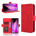 Custodia per telefono in pelle con slot per schede di consistenza al polpaccio, For Infinix Hot 50 4G, For Infinix Hot 50 5G, For Infinix Zero 40 5G, For Infinix Zero 40 4G