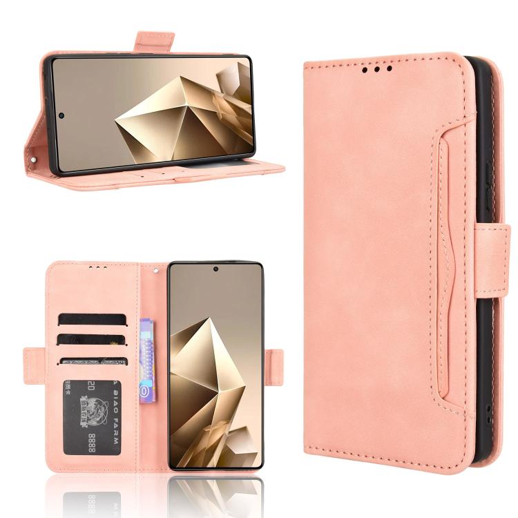 Custodia per telefono in pelle con slot per schede di consistenza al polpaccio, For Infinix Note 50 4G / Note 50 Pro 4G, For Infinix Hot 50 Pro 4G, For Infinix Hot 50i 4G / Smart 9 4G, For Infinix Hot 50 Pro+ 4G