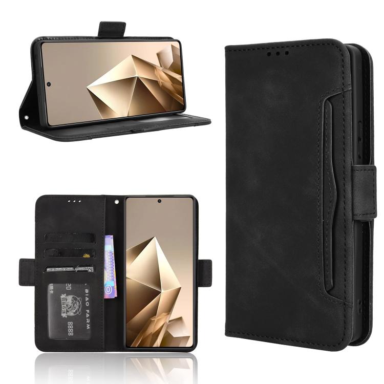 Custodia per telefono in pelle con slot per schede di consistenza al polpaccio, For Infinix Note 50 4G / Note 50 Pro 4G, For Infinix Hot 50 Pro 4G, For Infinix Hot 50i 4G / Smart 9 4G, For Infinix Hot 50 Pro+ 4G
