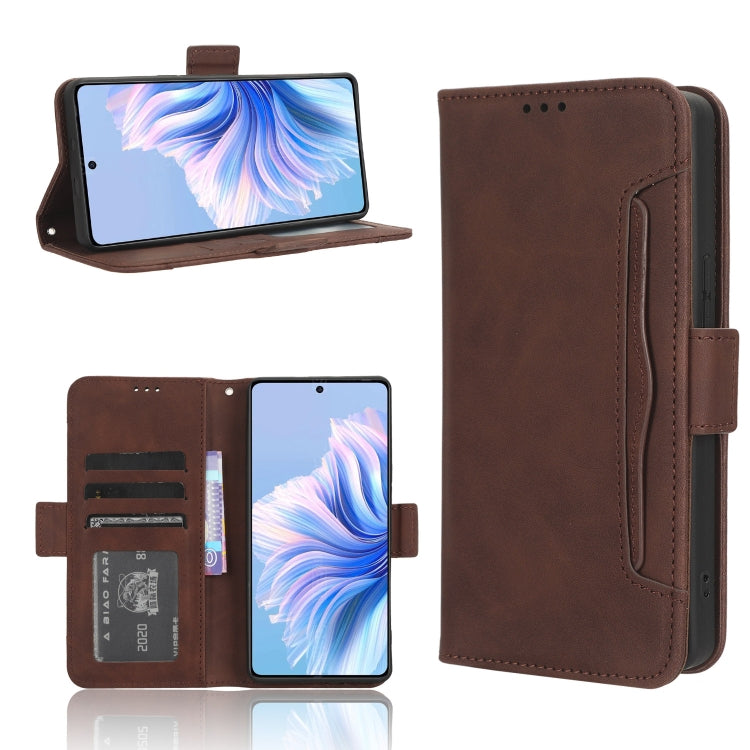 Custodia per telefono in pelle con slot per schede di consistenza al polpaccio, For Tecno Camon 20 Premier 5G, For Tecno Camon 20 Pro 5G, For Tecno Camon 20 Pro