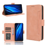 Custodia per telefono in pelle con slot per schede di consistenza al polpaccio, For Tecno Spark 20 4G KJ5, For Tecno Pova 5 Pro, For Tecno Pova Neo 3, For Tenco Pova 5 4G