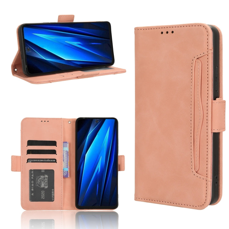 Custodia per telefono in pelle con slot per schede di consistenza al polpaccio, For Tecno Spark 20 4G KJ5, For Tecno Pova 5 Pro, For Tecno Pova Neo 3, For Tenco Pova 5 4G