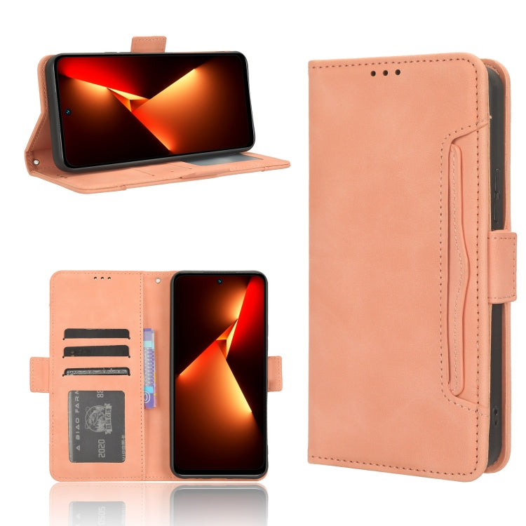Custodia per telefono in pelle con slot per schede di consistenza al polpaccio, For Tecno Spark 20 4G KJ5, For Tecno Pova 5 Pro, For Tecno Pova Neo 3, For Tenco Pova 5 4G